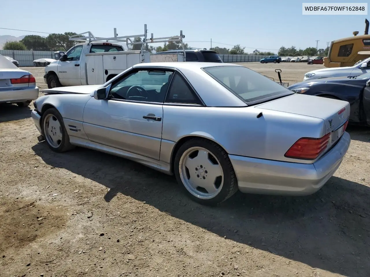 1998 Mercedes-Benz Sl 500 VIN: WDBFA67F0WF162848 Lot: 61236945