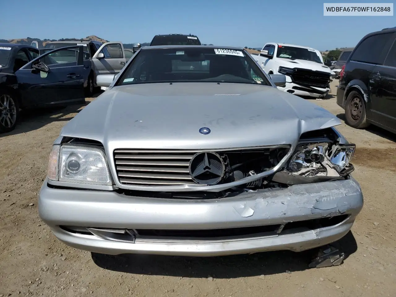 1998 Mercedes-Benz Sl 500 VIN: WDBFA67F0WF162848 Lot: 61236945
