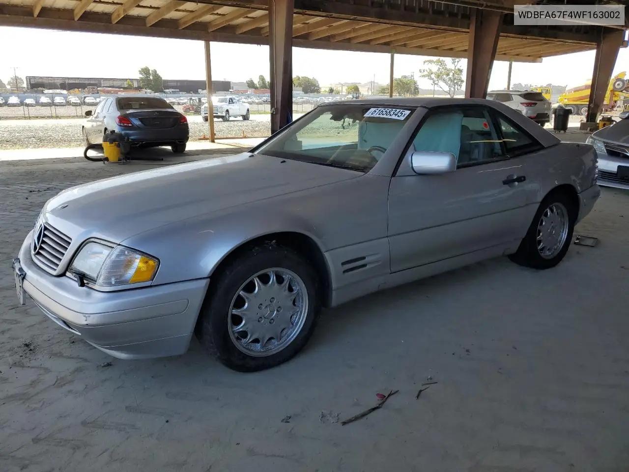 1998 Mercedes-Benz Sl 500 VIN: WDBFA67F4WF163002 Lot: 61658345
