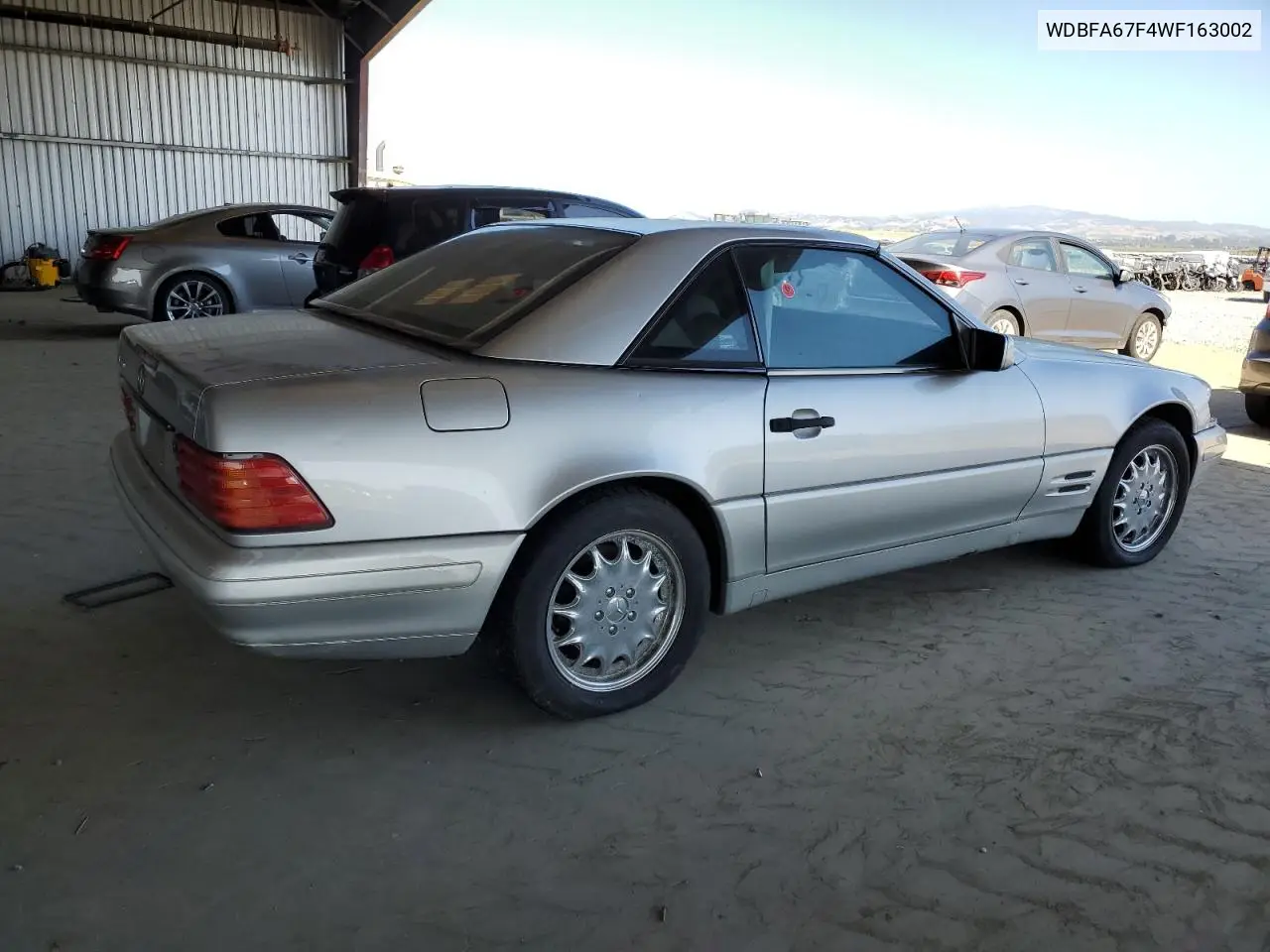 1998 Mercedes-Benz Sl 500 VIN: WDBFA67F4WF163002 Lot: 61658345