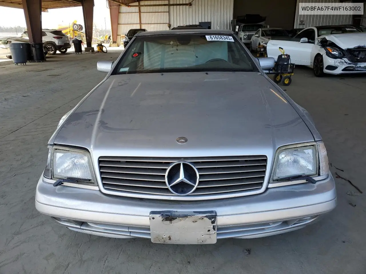 1998 Mercedes-Benz Sl 500 VIN: WDBFA67F4WF163002 Lot: 61658345