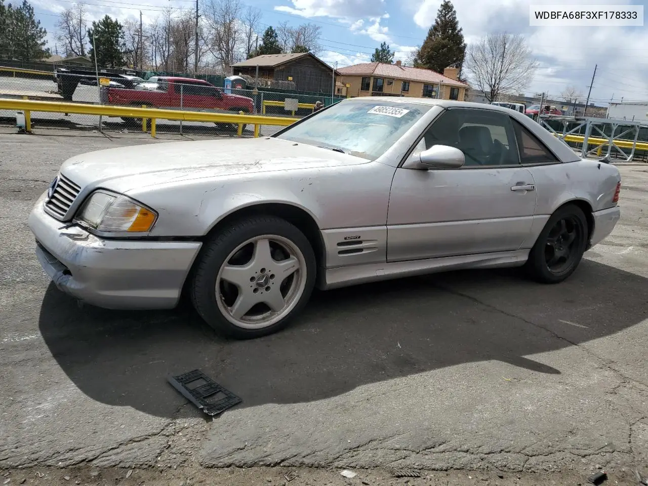 1999 Mercedes-Benz Sl 500 VIN: WDBFA68F3XF178333 Lot: 49852355