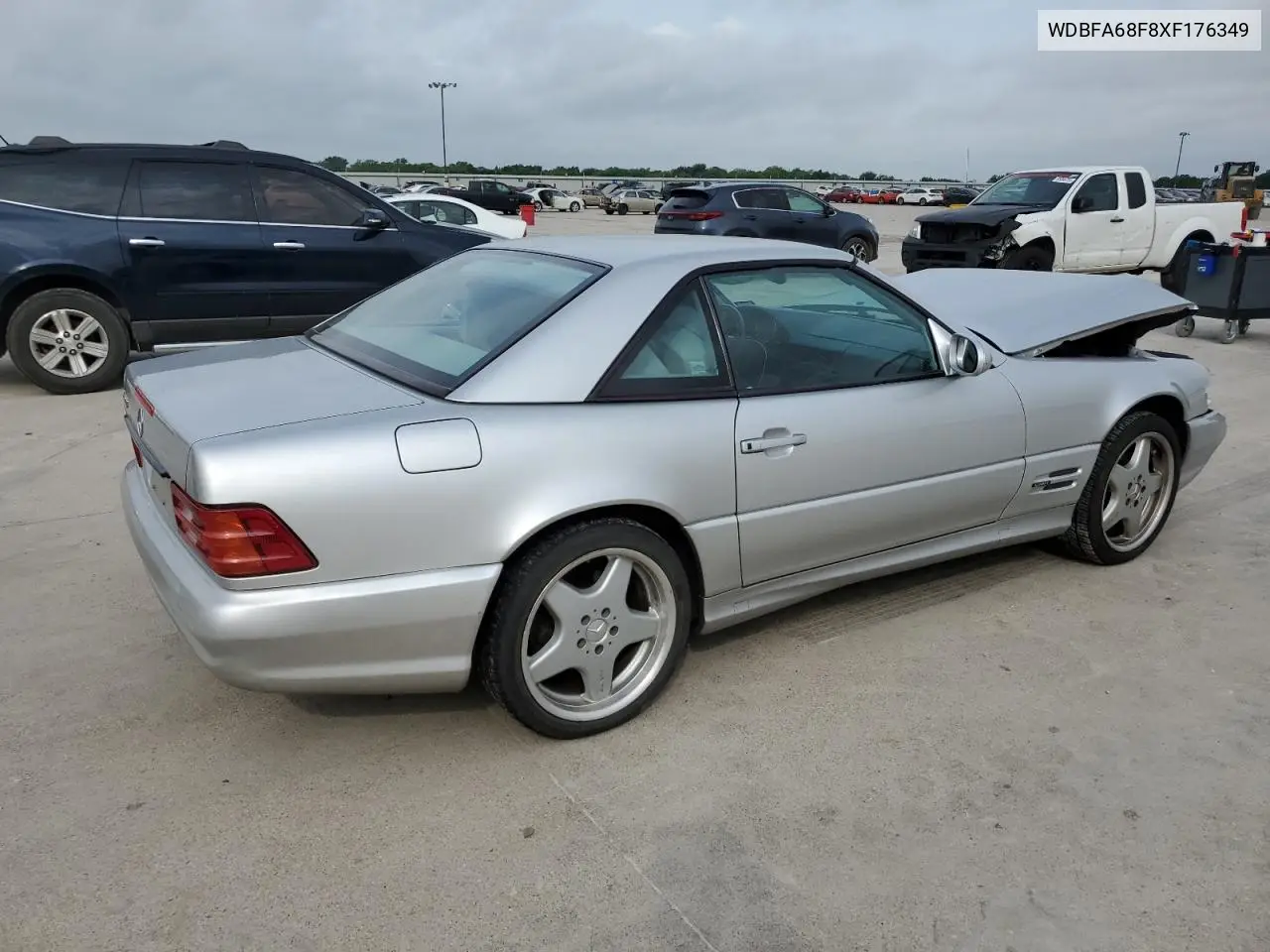 1999 Mercedes-Benz Sl 500 VIN: WDBFA68F8XF176349 Lot: 54709465