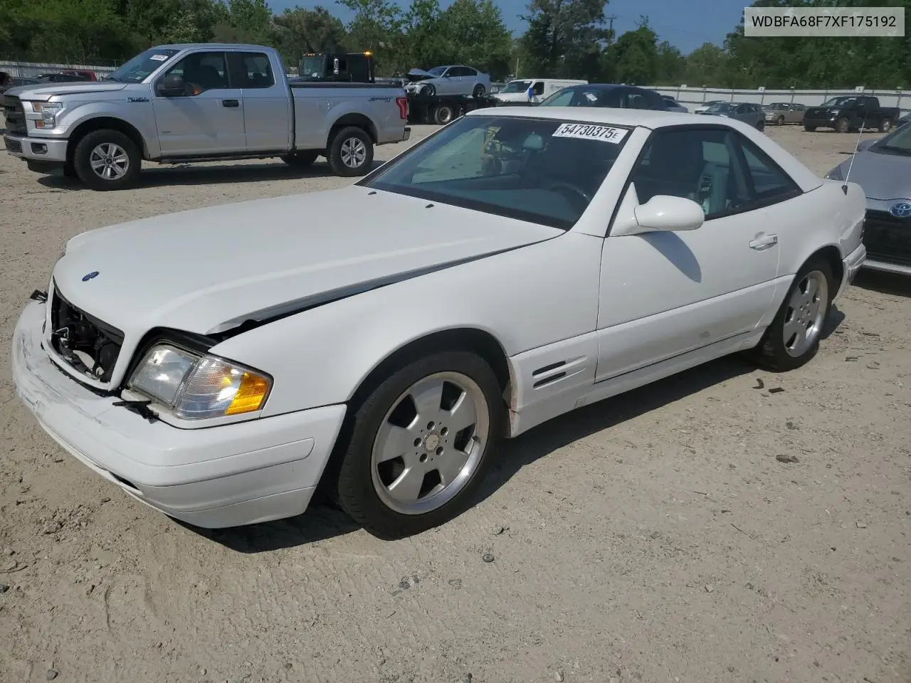 1999 Mercedes-Benz Sl 500 VIN: WDBFA68F7XF175192 Lot: 54730375
