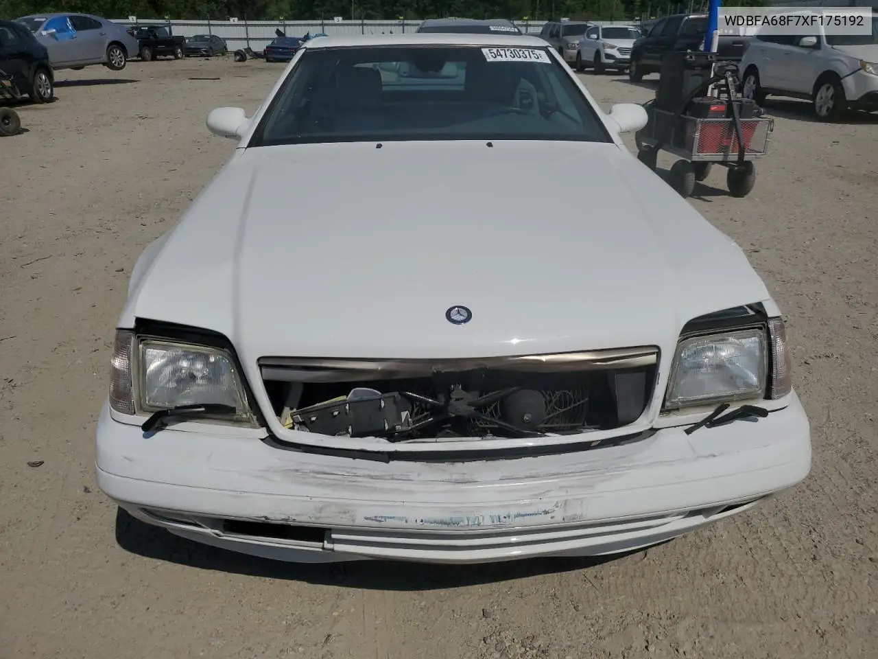 1999 Mercedes-Benz Sl 500 VIN: WDBFA68F7XF175192 Lot: 54730375