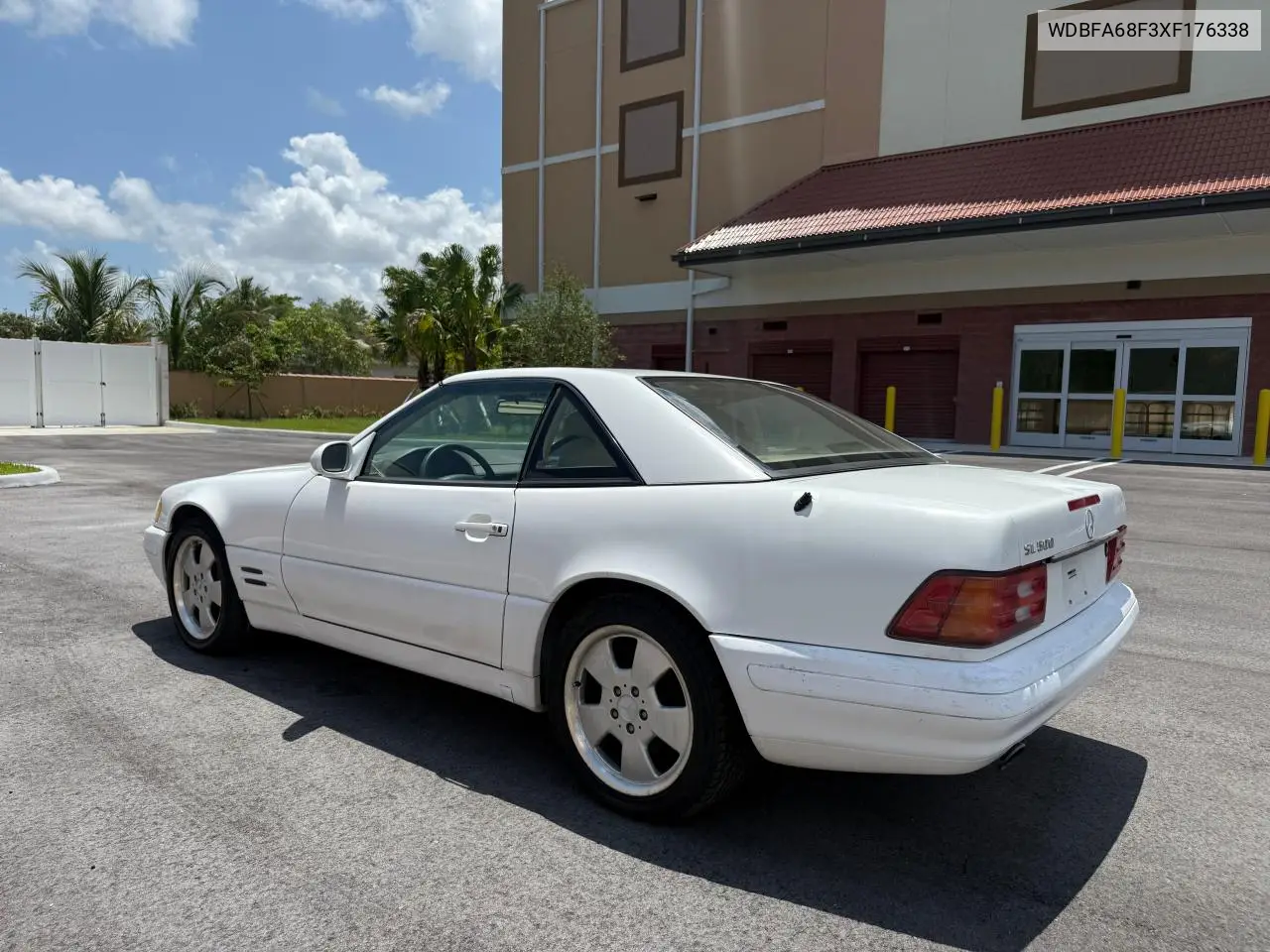 1999 Mercedes-Benz Sl 500 VIN: WDBFA68F3XF176338 Lot: 56024915
