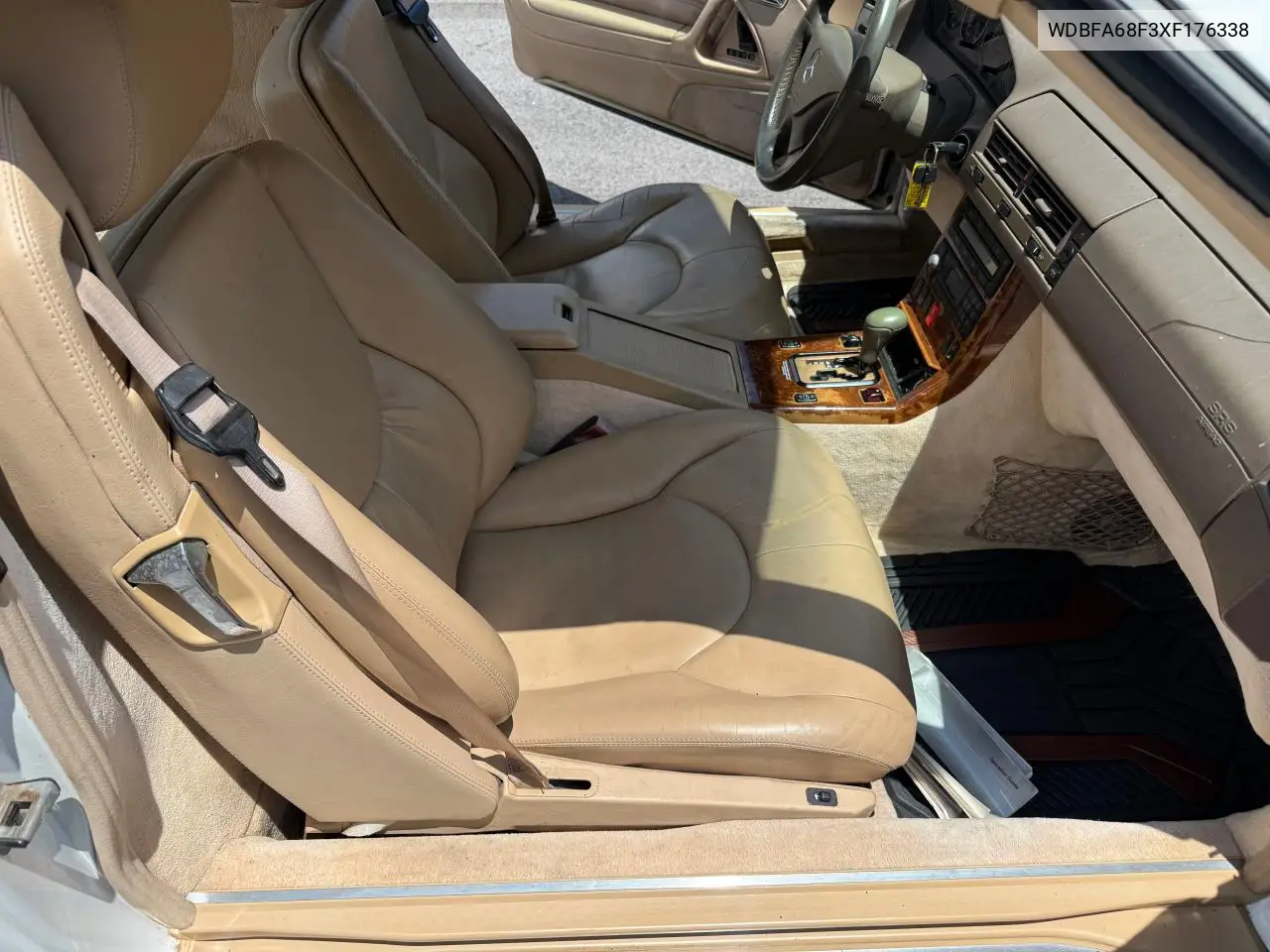1999 Mercedes-Benz Sl 500 VIN: WDBFA68F3XF176338 Lot: 56024915