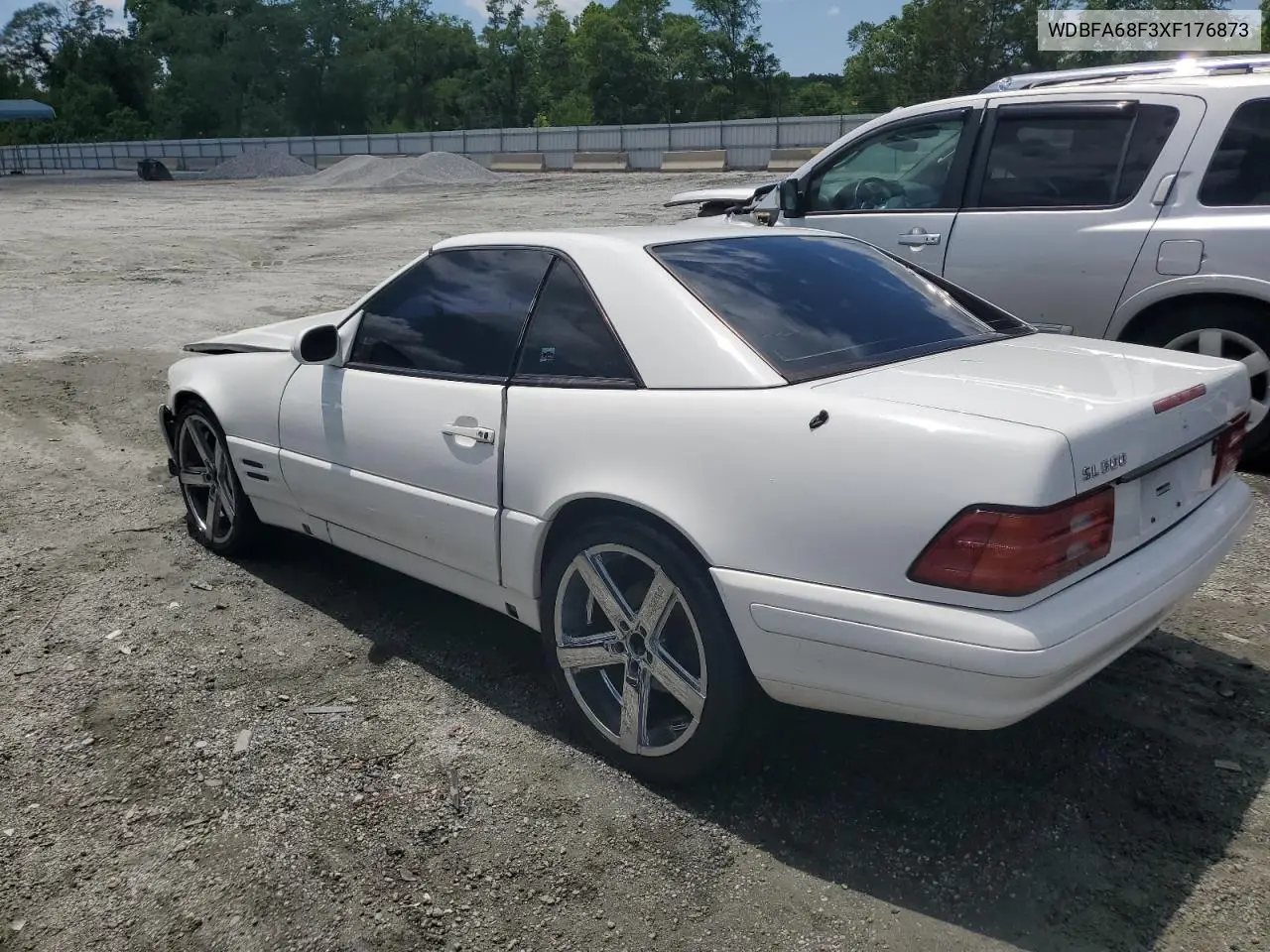 1999 Mercedes-Benz Sl 500 VIN: WDBFA68F3XF176873 Lot: 57392295
