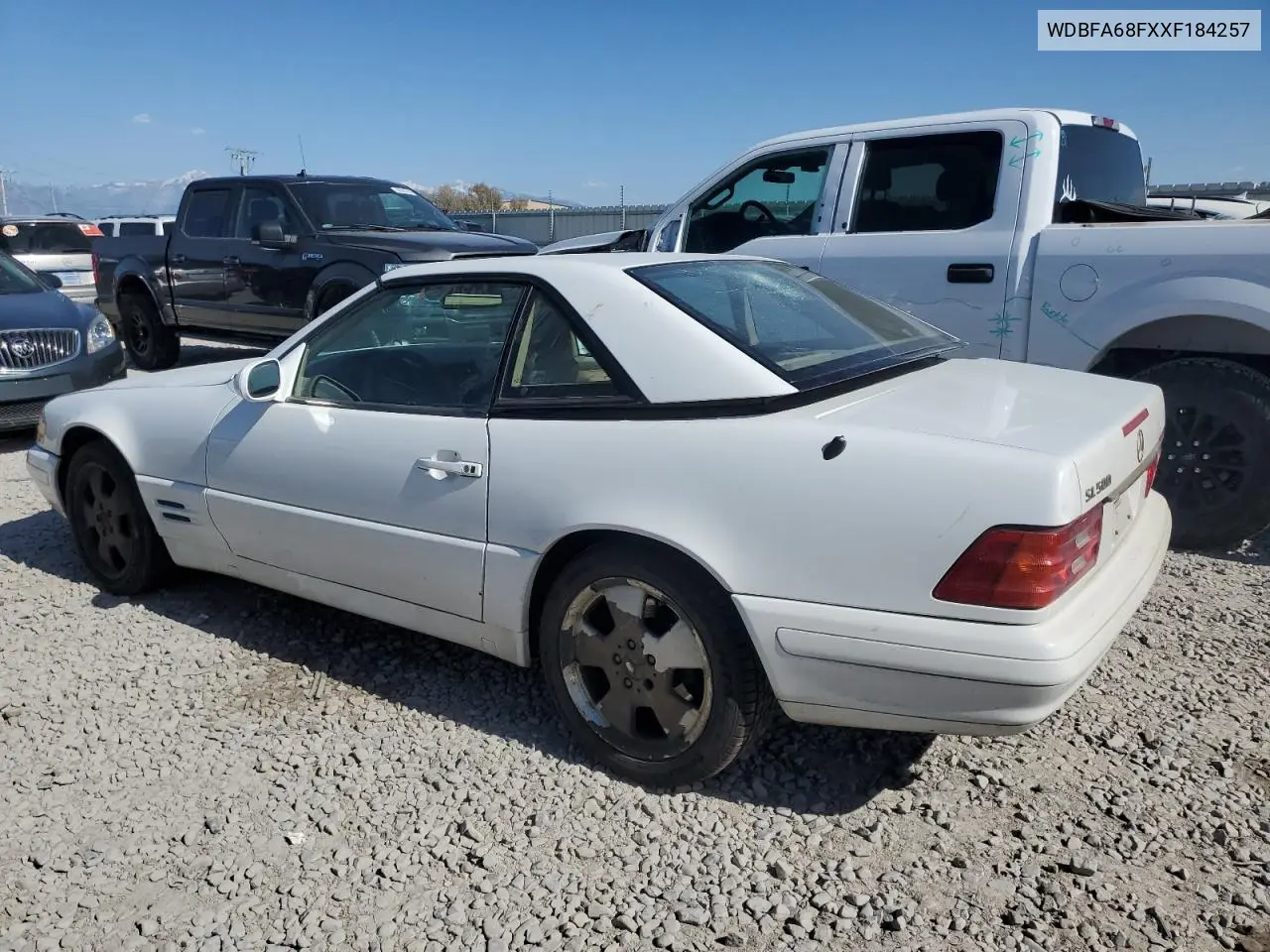 1999 Mercedes-Benz Sl 500 VIN: WDBFA68FXXF184257 Lot: 59099755