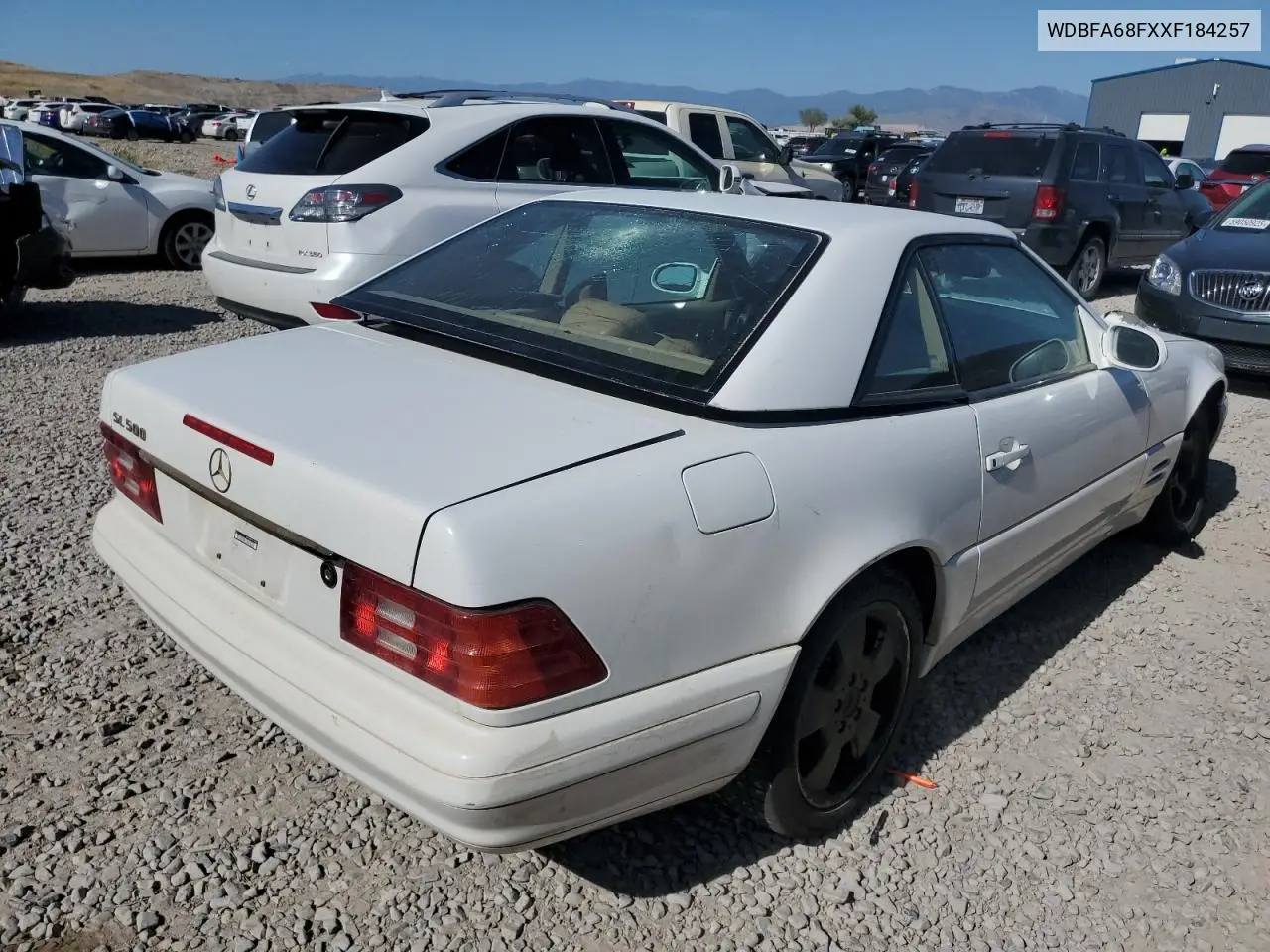 1999 Mercedes-Benz Sl 500 VIN: WDBFA68FXXF184257 Lot: 59099755