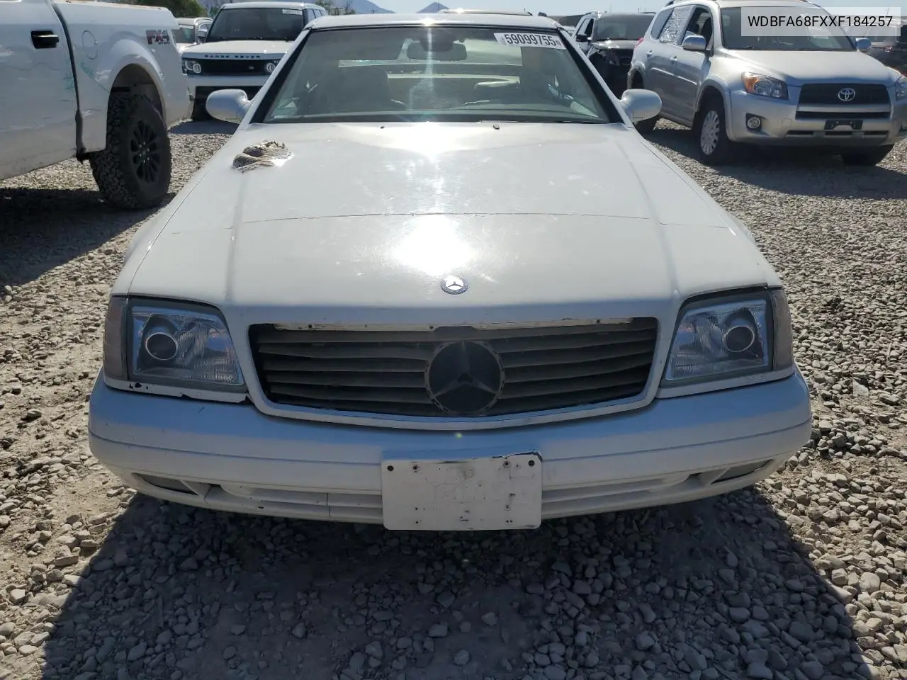 1999 Mercedes-Benz Sl 500 VIN: WDBFA68FXXF184257 Lot: 59099755