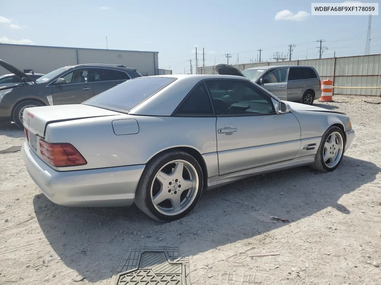 1999 Mercedes-Benz Sl 500 VIN: WDBFA68F9XF178059 Lot: 63185914