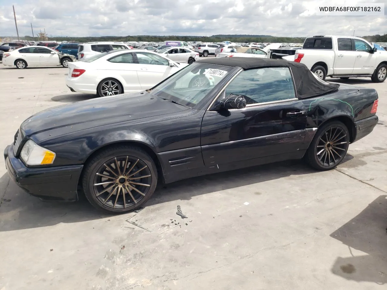 1999 Mercedes-Benz Sl 500 VIN: WDBFA68F0XF182162 Lot: 71390714