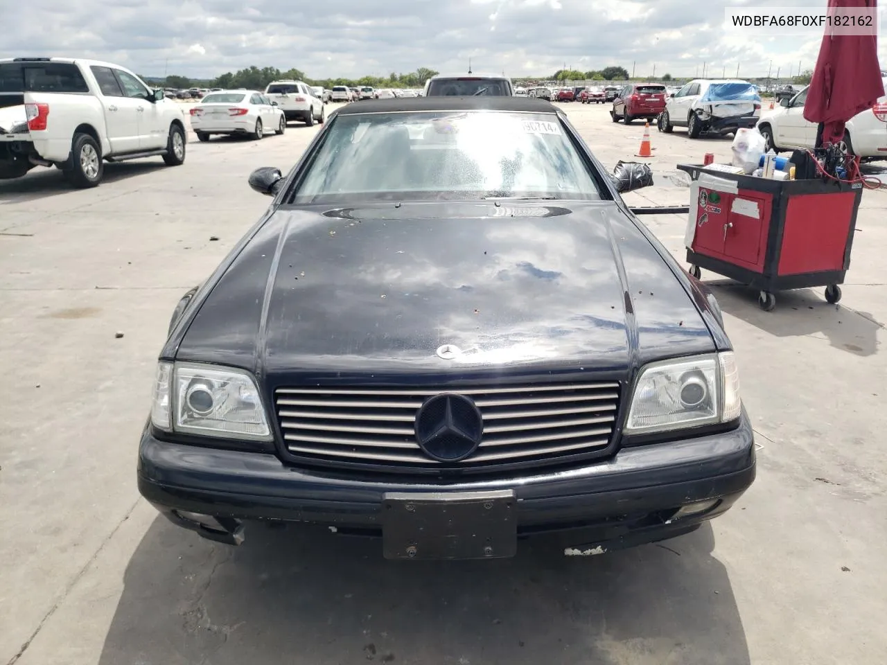 1999 Mercedes-Benz Sl 500 VIN: WDBFA68F0XF182162 Lot: 71390714