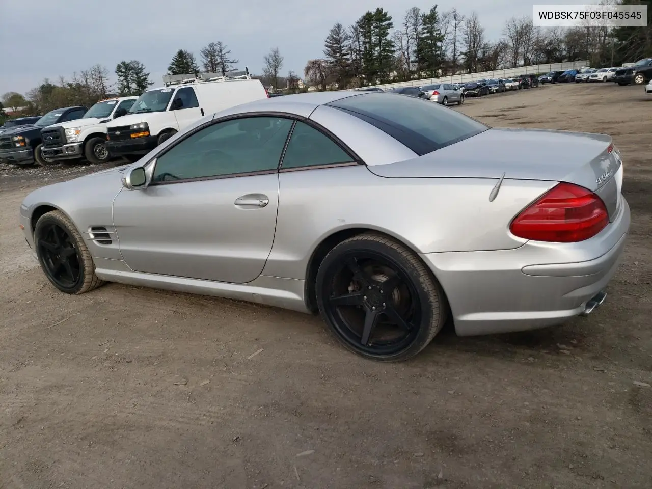 2003 Mercedes-Benz Sl 500R VIN: WDBSK75F03F045545 Lot: 49281175