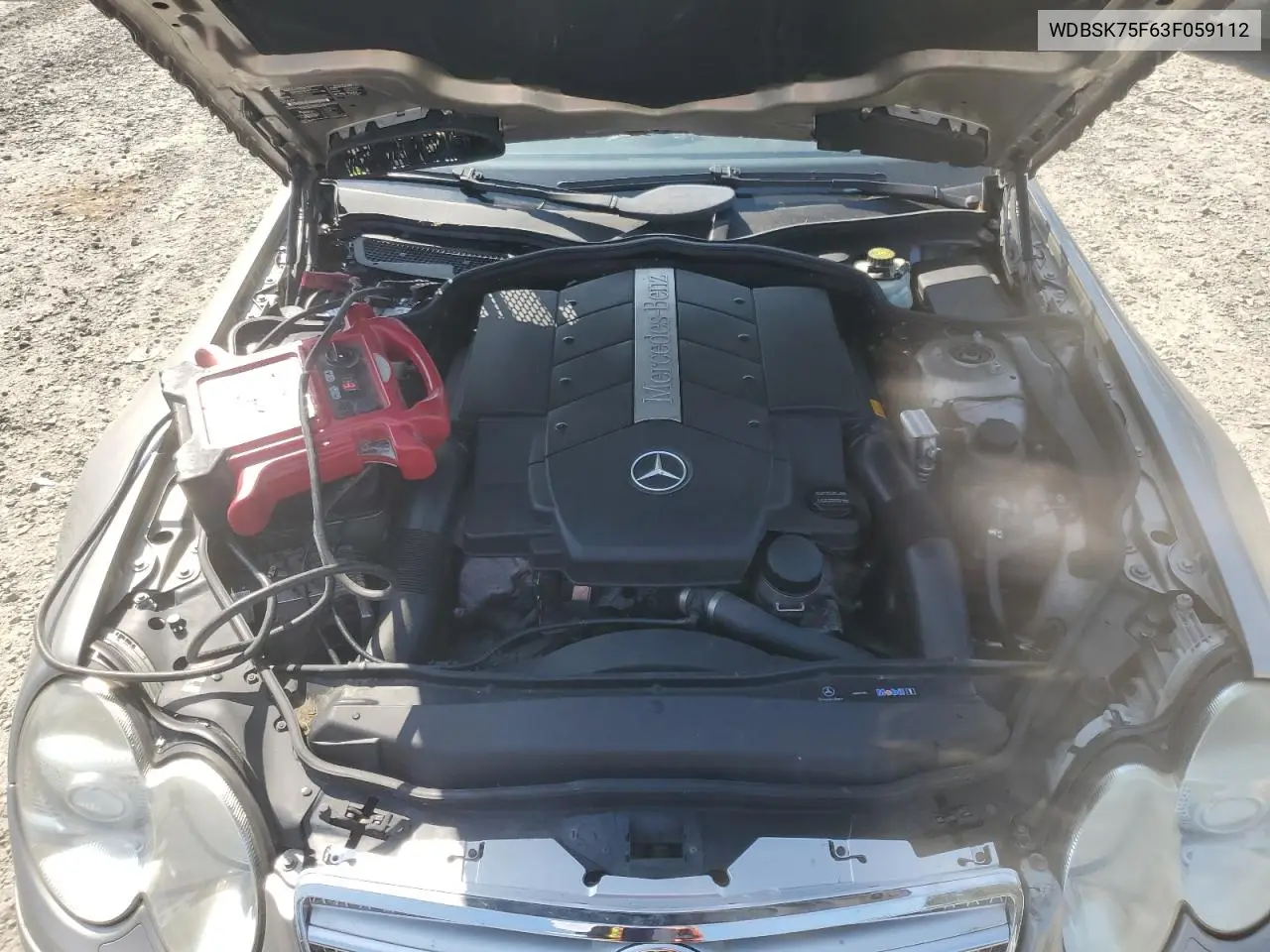 2003 Mercedes-Benz Sl 500R VIN: WDBSK75F63F059112 Lot: 54437785