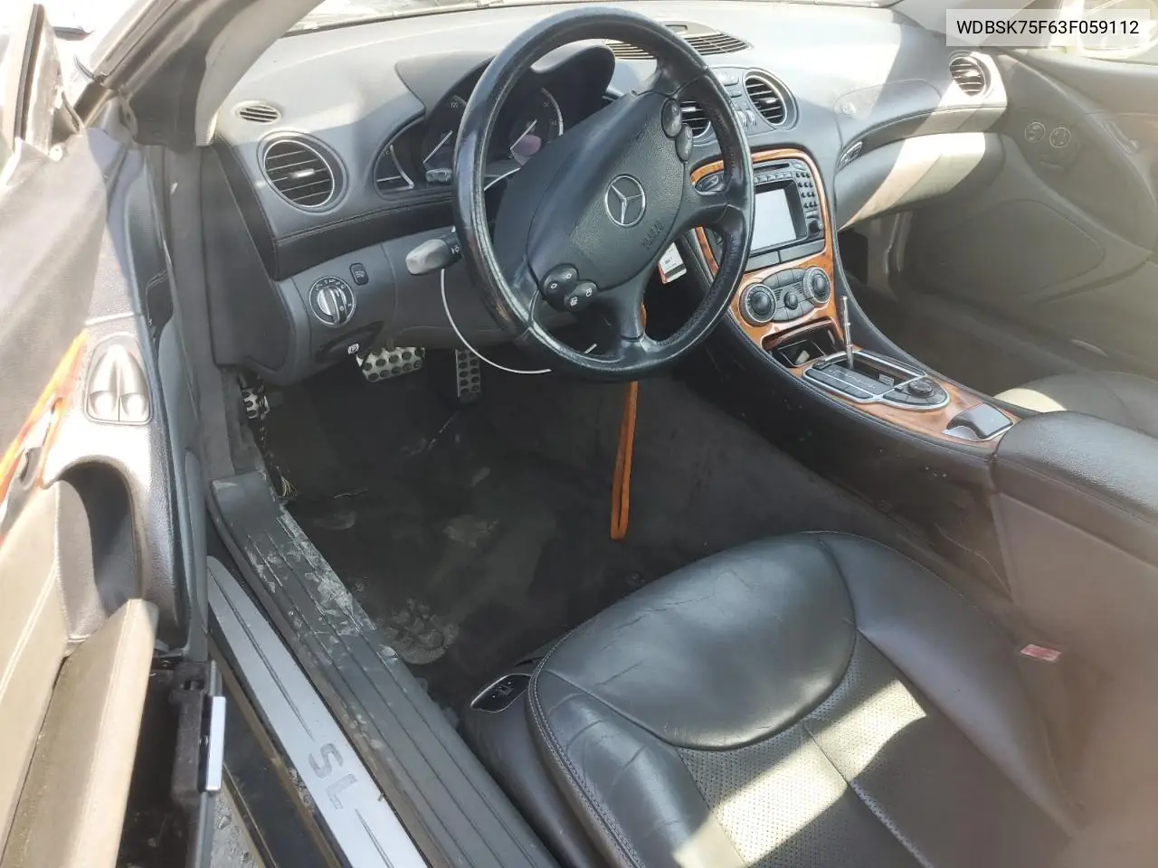 2003 Mercedes-Benz Sl 500R VIN: WDBSK75F63F059112 Lot: 54437785