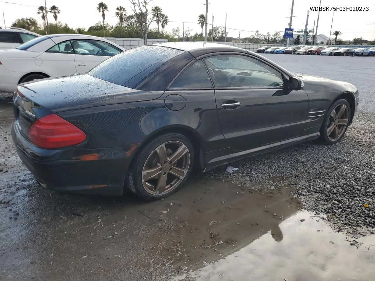 2003 Mercedes-Benz Sl 500R VIN: WDBSK75F03F020273 Lot: 55319705