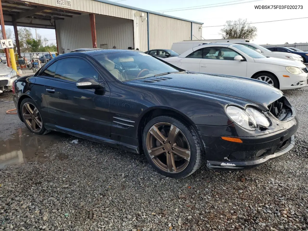 2003 Mercedes-Benz Sl 500R VIN: WDBSK75F03F020273 Lot: 55319705