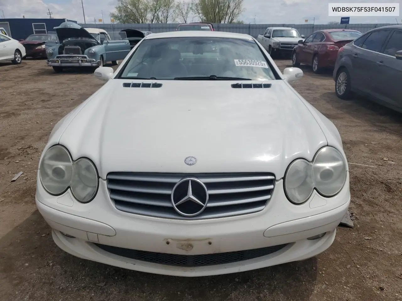 2003 Mercedes-Benz Sl 500R VIN: WDBSK75F53F041507 Lot: 55630925