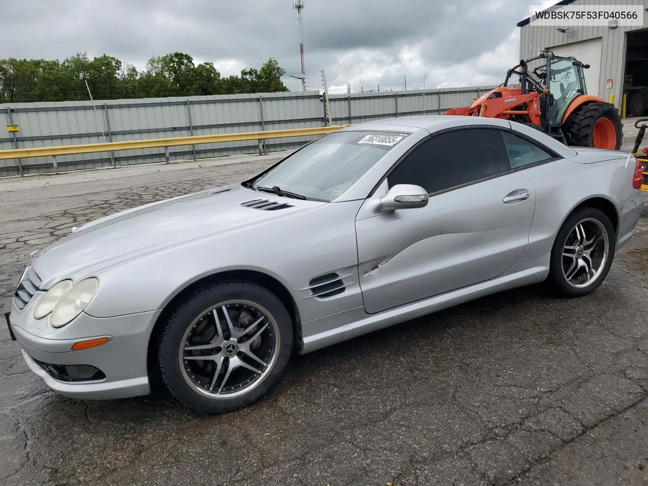 2003 Mercedes-Benz Sl 500R VIN: WDBSK75F53F040566 Lot: 56310055