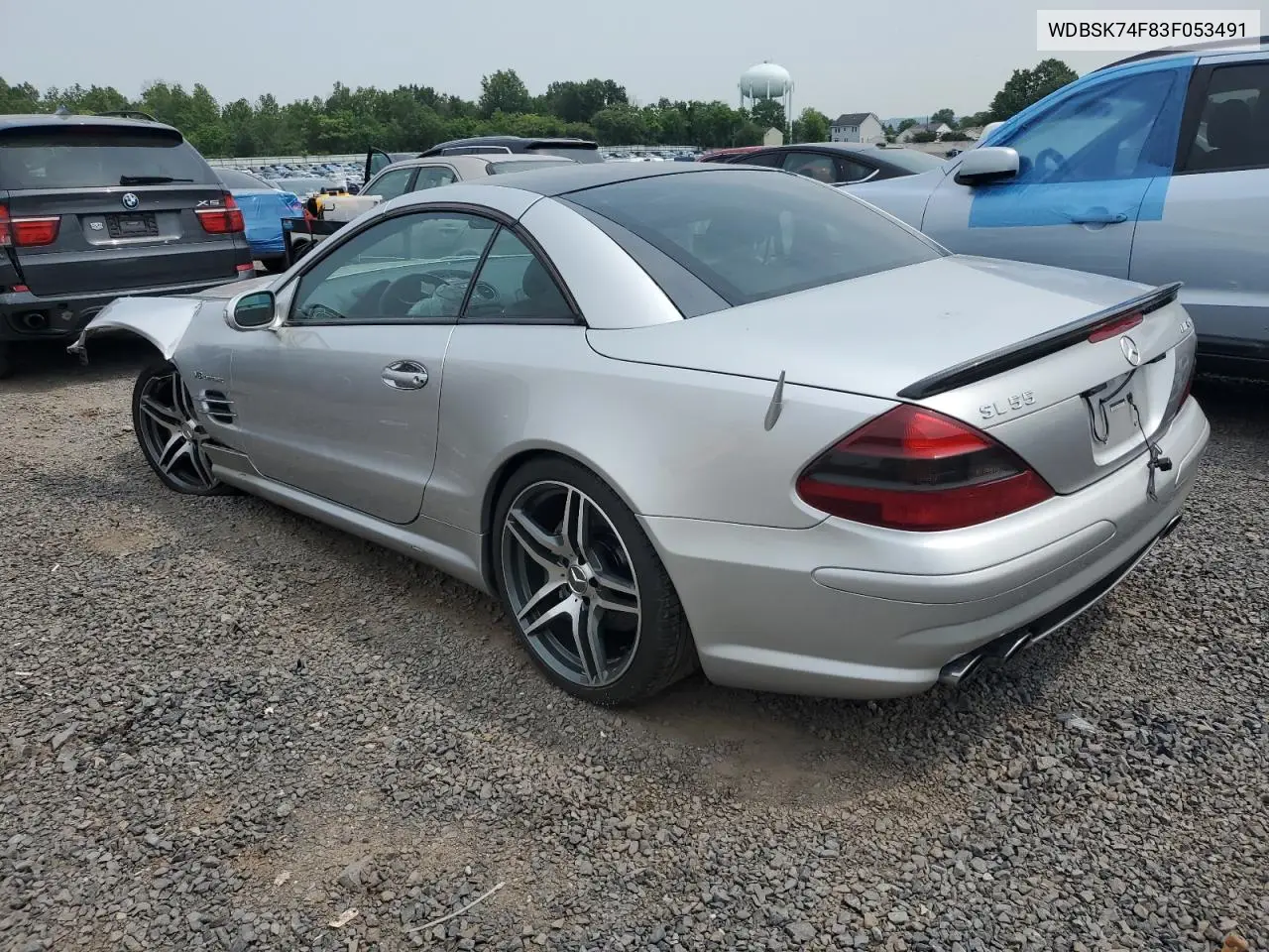 2003 Mercedes-Benz Sl 55 Amg VIN: WDBSK74F83F053491 Lot: 60541025