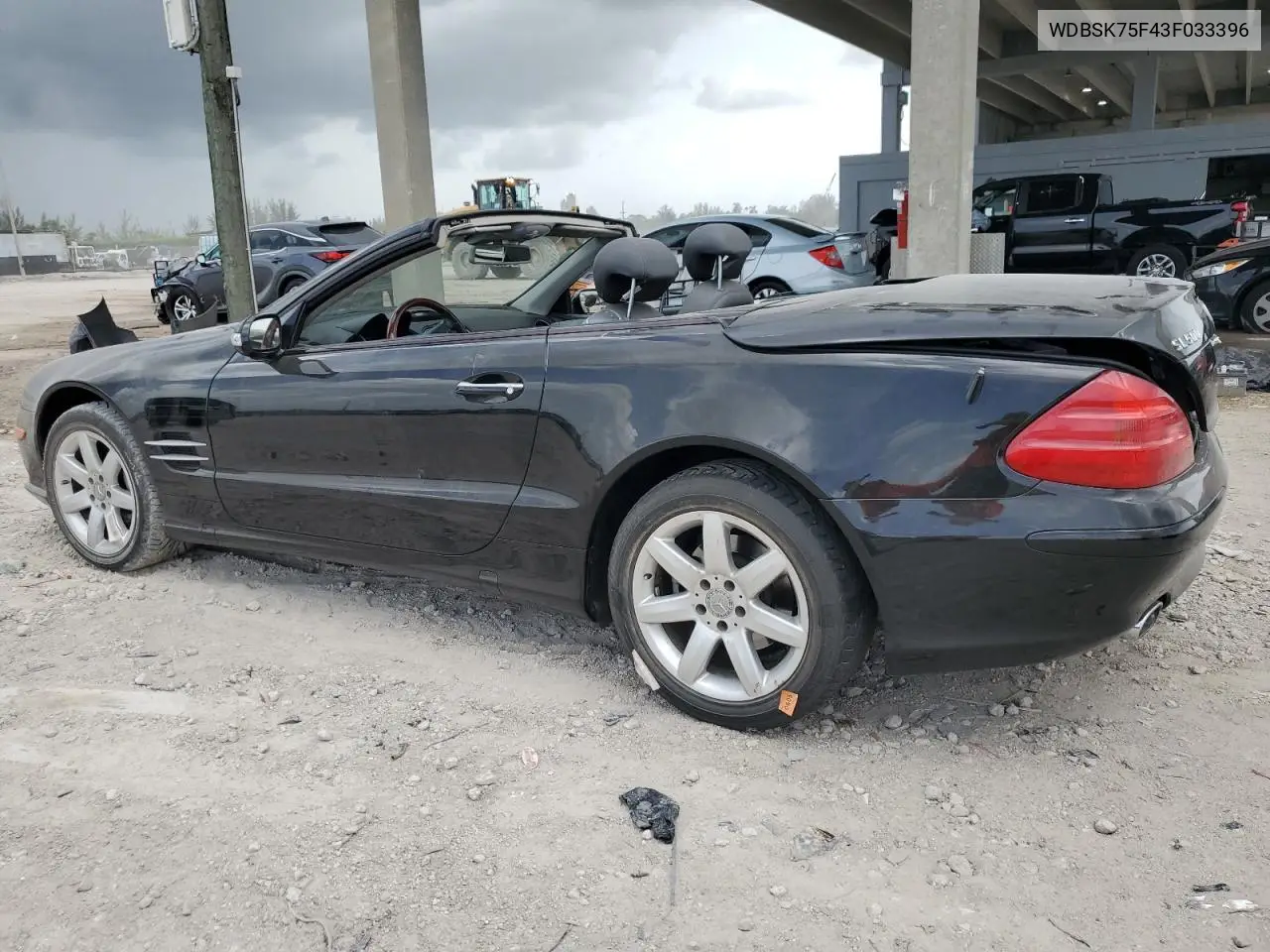 2003 Mercedes-Benz Sl 500R VIN: WDBSK75F43F033396 Lot: 62847295
