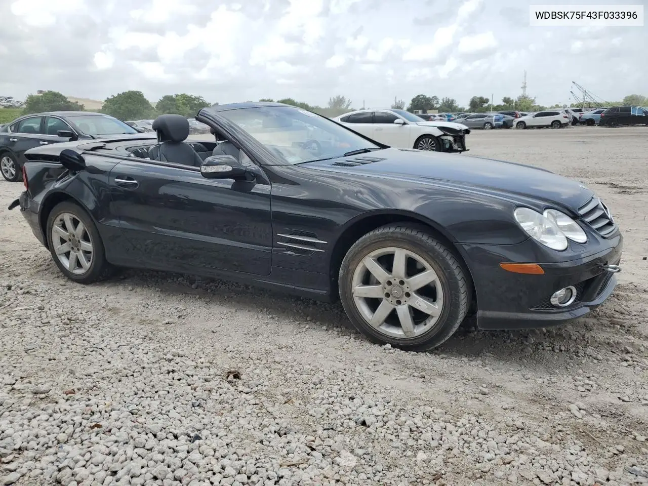 2003 Mercedes-Benz Sl 500R VIN: WDBSK75F43F033396 Lot: 62847295