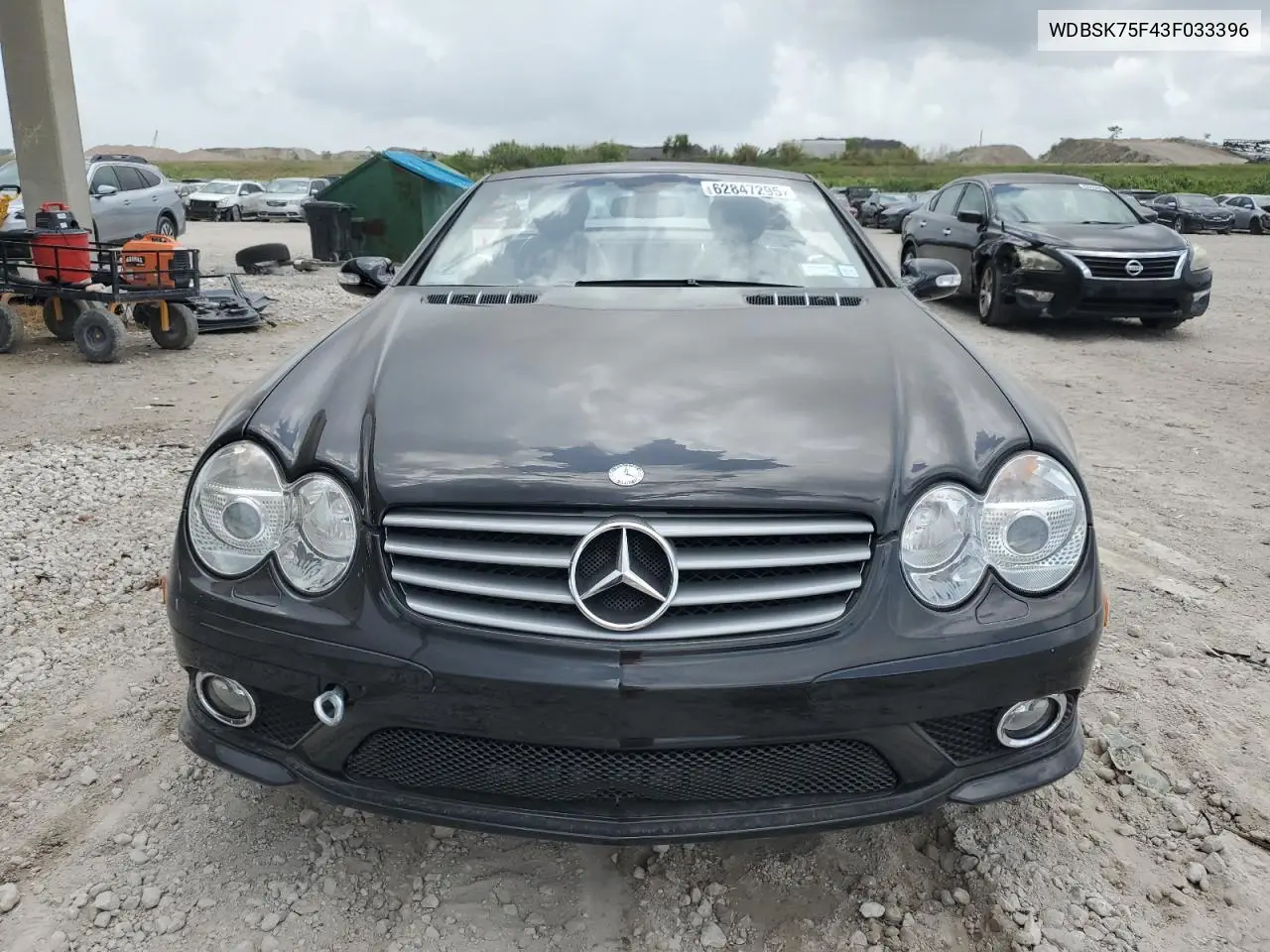 2003 Mercedes-Benz Sl 500R VIN: WDBSK75F43F033396 Lot: 62847295