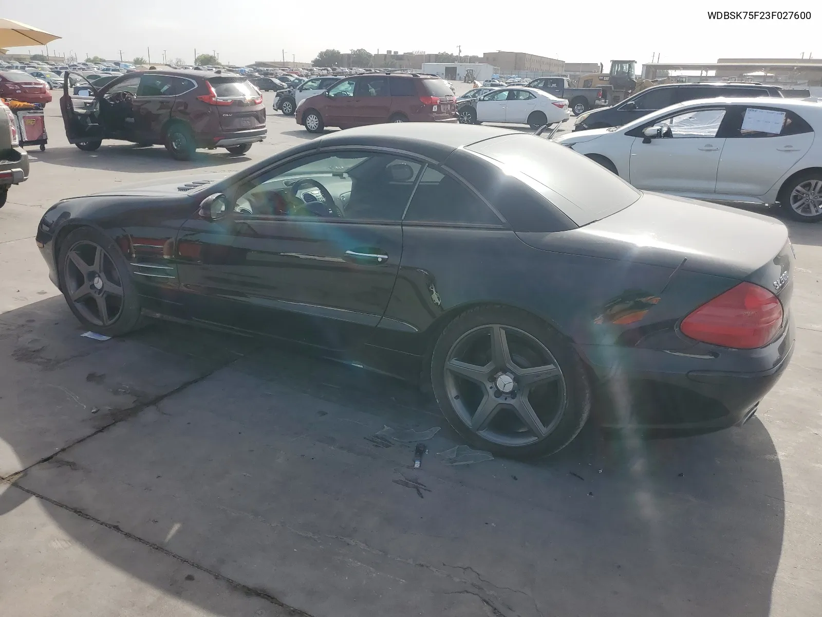 2003 Mercedes-Benz Sl 500R VIN: WDBSK75F23F027600 Lot: 65416394