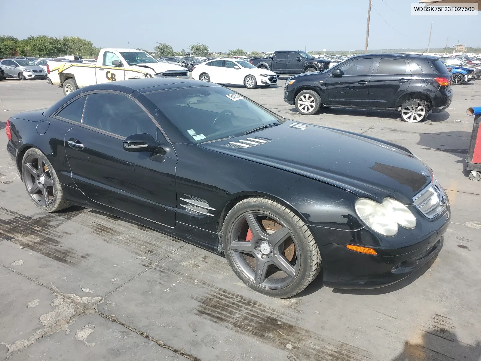 2003 Mercedes-Benz Sl 500R VIN: WDBSK75F23F027600 Lot: 65416394