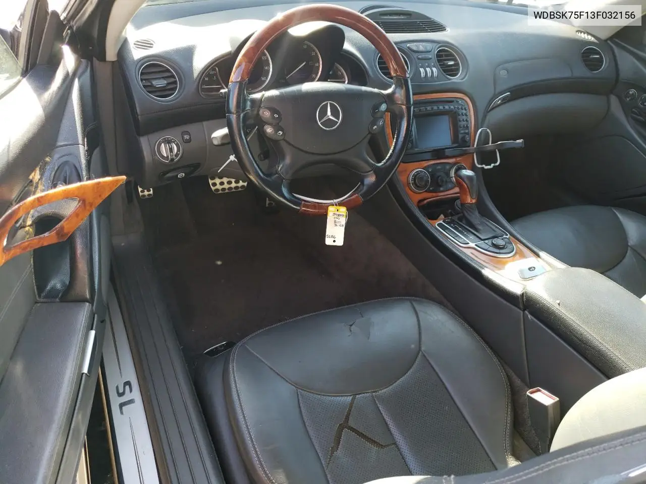 2003 Mercedes-Benz Sl 500R VIN: WDBSK75F13F032156 Lot: 78315524