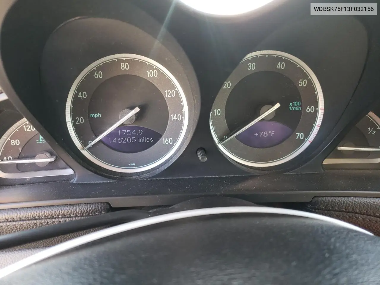 2003 Mercedes-Benz Sl 500R VIN: WDBSK75F13F032156 Lot: 78315524