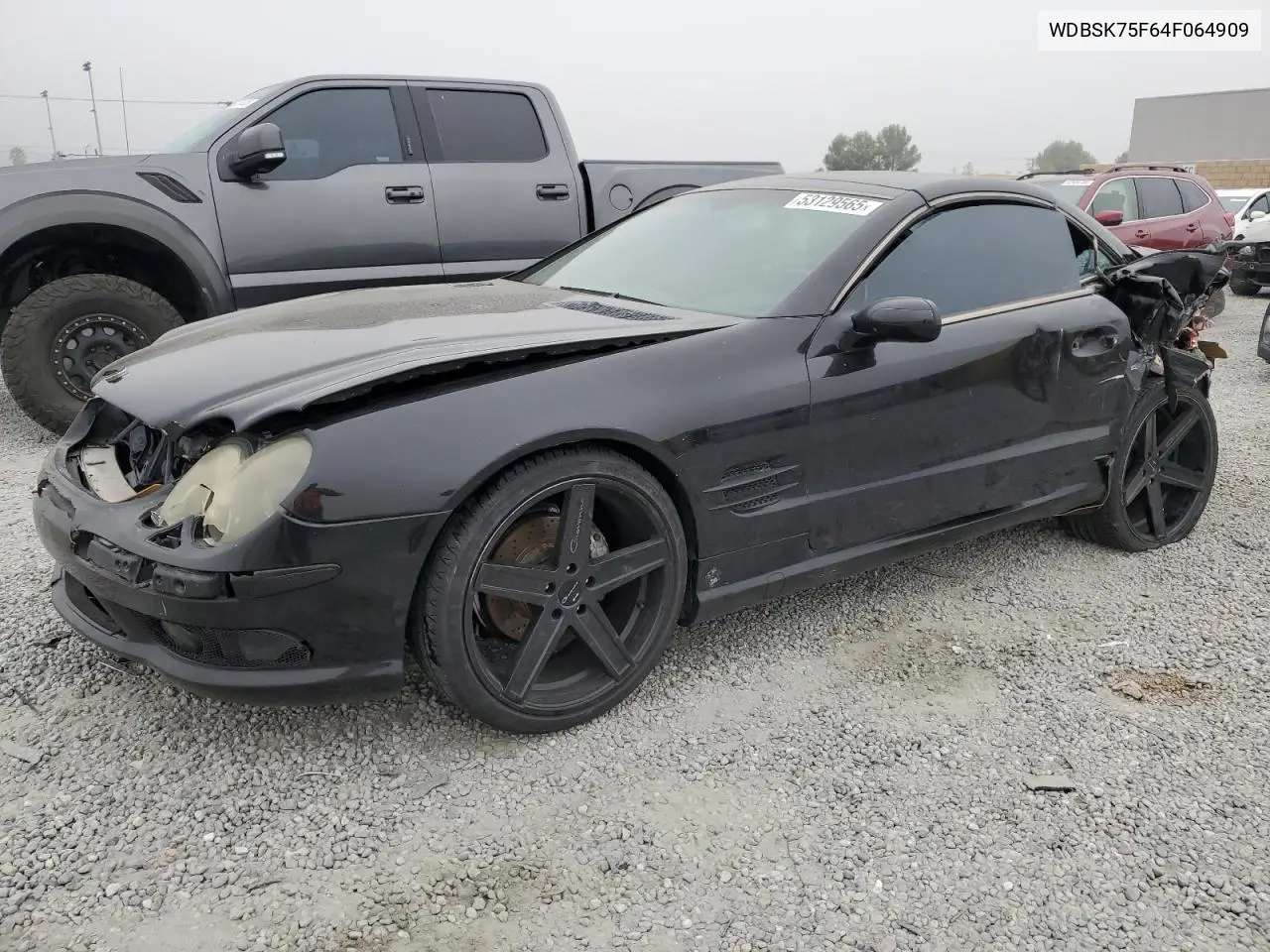 2004 Mercedes-Benz Sl 500 VIN: WDBSK75F64F064909 Lot: 53129565
