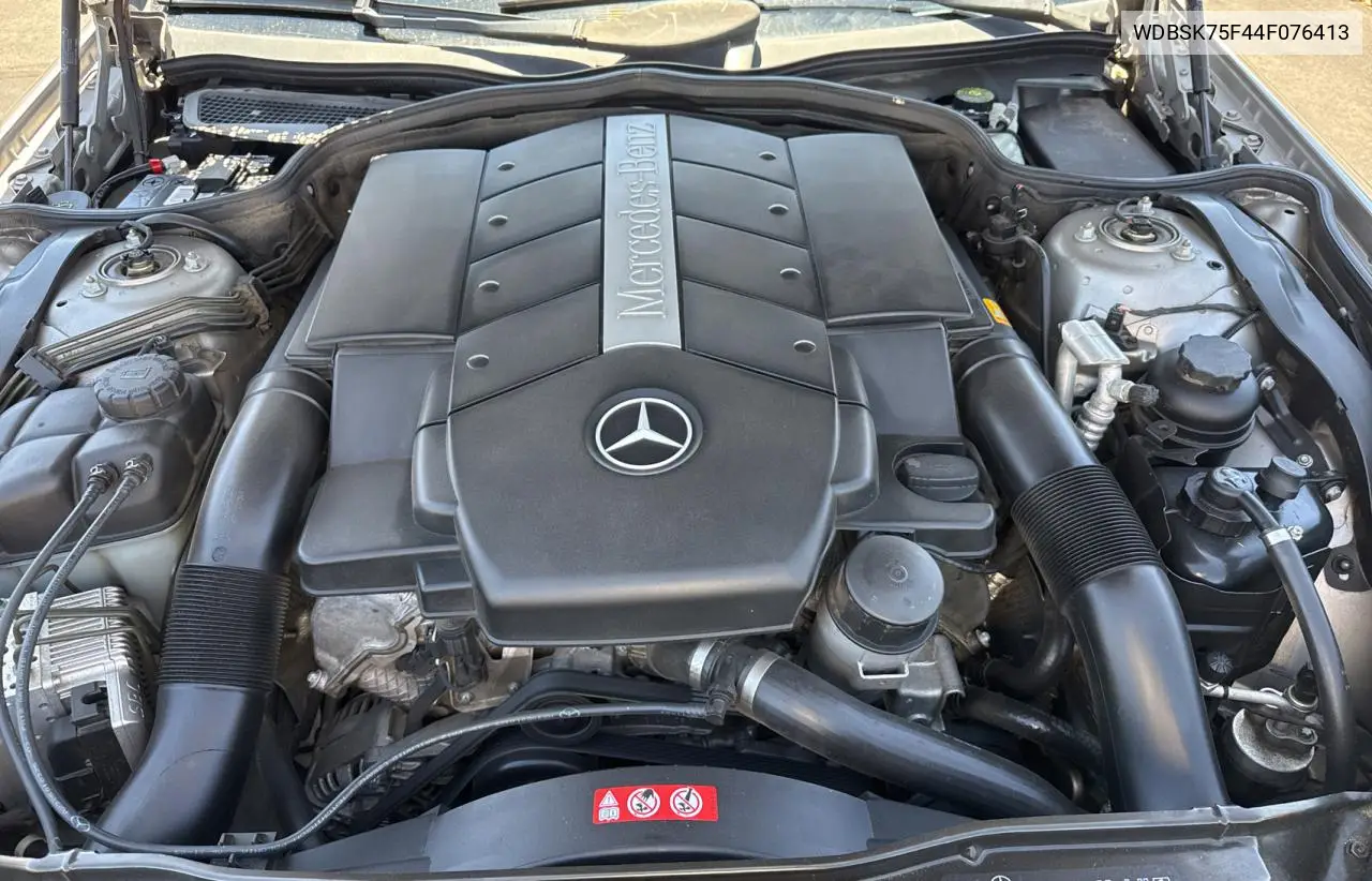2004 Mercedes-Benz Sl 500 VIN: WDBSK75F44F076413 Lot: 54407845