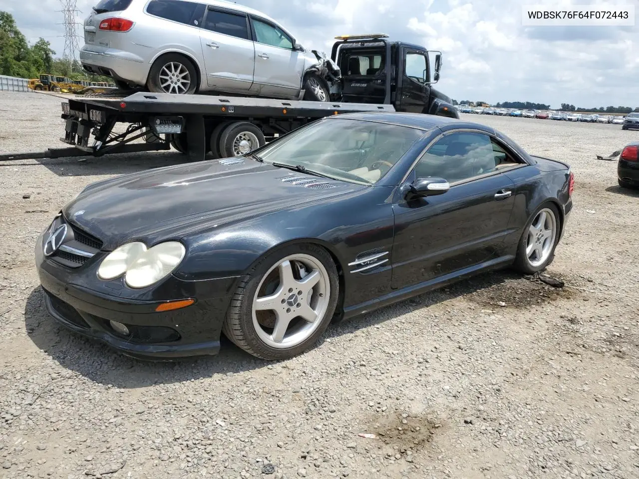 2004 Mercedes-Benz Sl 600 VIN: WDBSK76F64F072443 Lot: 56370125