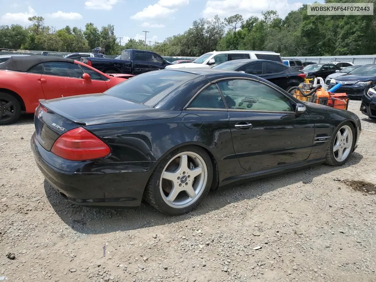 2004 Mercedes-Benz Sl 600 VIN: WDBSK76F64F072443 Lot: 56370125