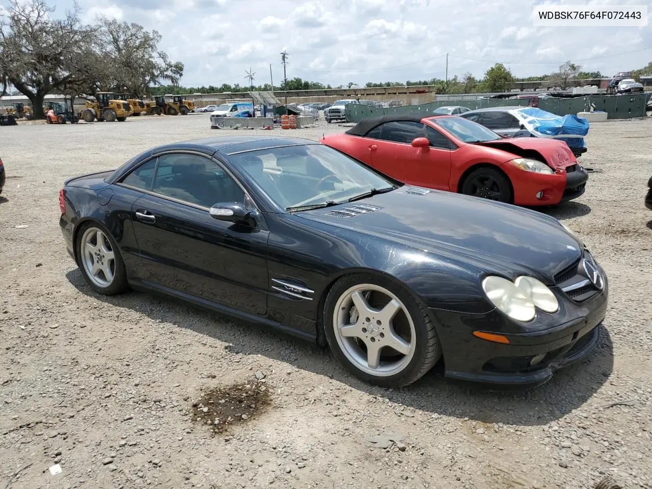 2004 Mercedes-Benz Sl 600 VIN: WDBSK76F64F072443 Lot: 56370125
