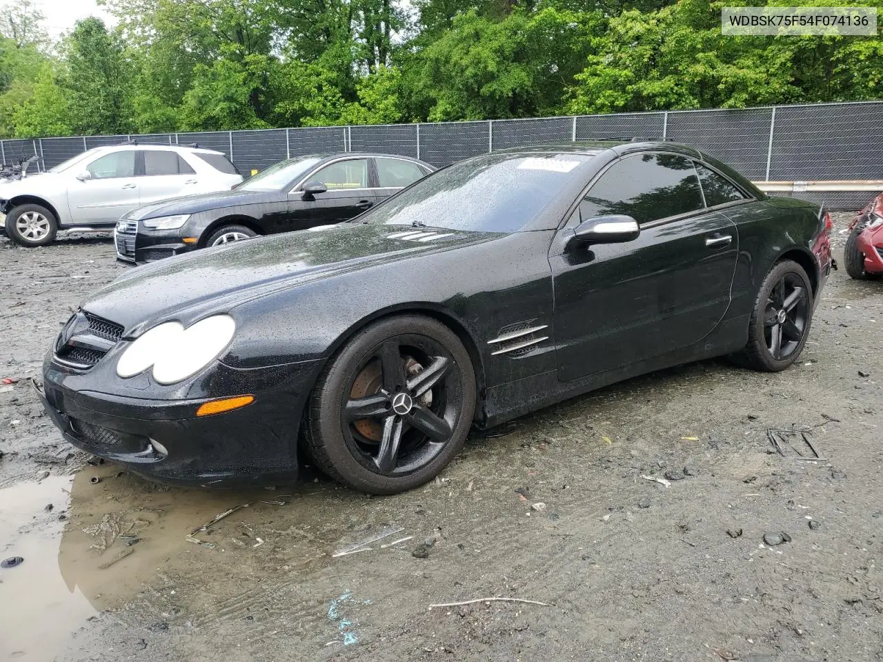 2004 Mercedes-Benz Sl 500 VIN: WDBSK75F54F074136 Lot: 56868795