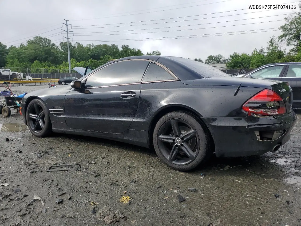 2004 Mercedes-Benz Sl 500 VIN: WDBSK75F54F074136 Lot: 56868795