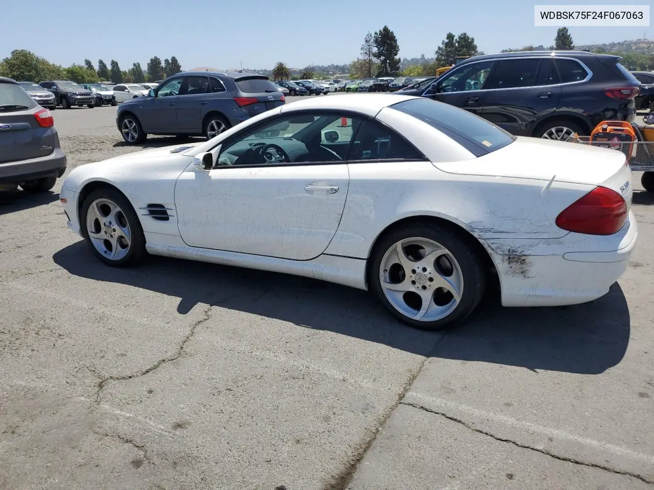 2004 Mercedes-Benz Sl 500 VIN: WDBSK75F24F067063 Lot: 59964475