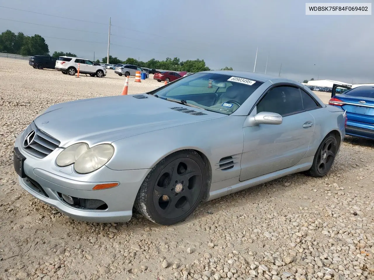 2004 Mercedes-Benz Sl 500 VIN: WDBSK75F84F069402 Lot: 60903495