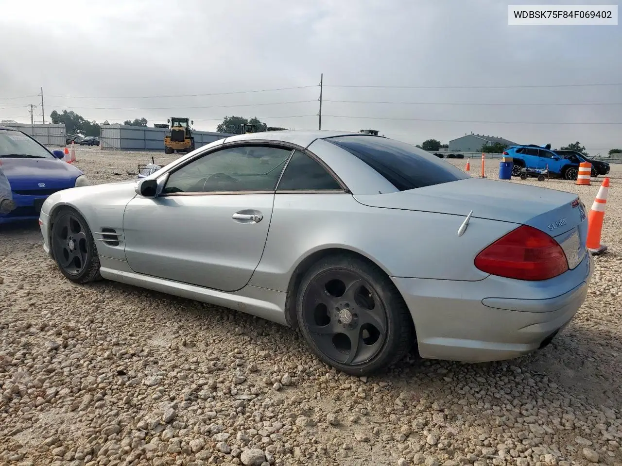 2004 Mercedes-Benz Sl 500 VIN: WDBSK75F84F069402 Lot: 60903495