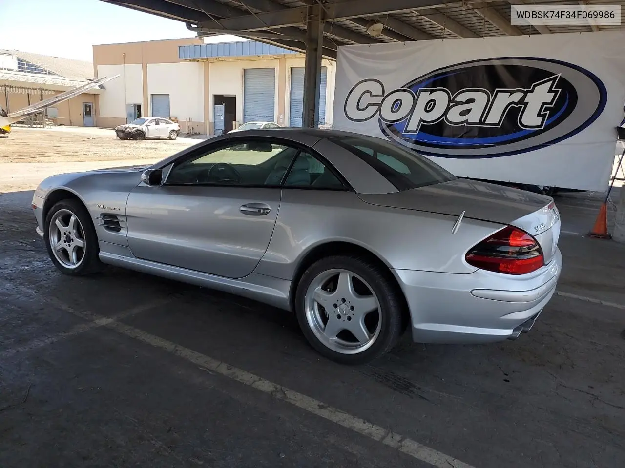 2004 Mercedes-Benz Sl 55 Amg VIN: WDBSK74F34F069986 Lot: 62037125