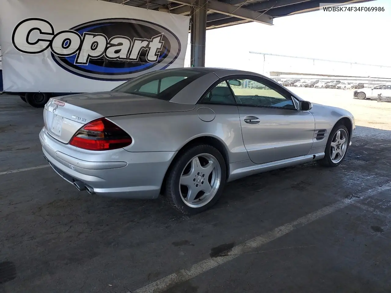 2004 Mercedes-Benz Sl 55 Amg VIN: WDBSK74F34F069986 Lot: 62037125