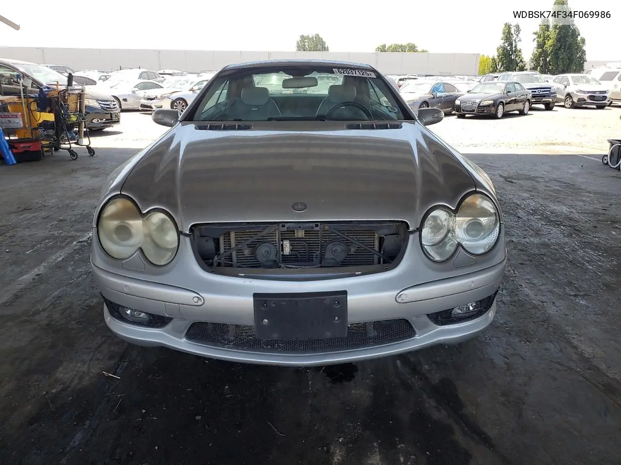 2004 Mercedes-Benz Sl 55 Amg VIN: WDBSK74F34F069986 Lot: 62037125
