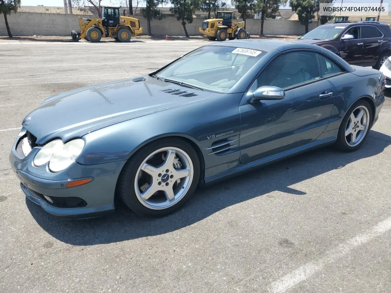 2004 Mercedes-Benz Sl 55 Amg VIN: WDBSK74F04F074465 Lot: 62606145