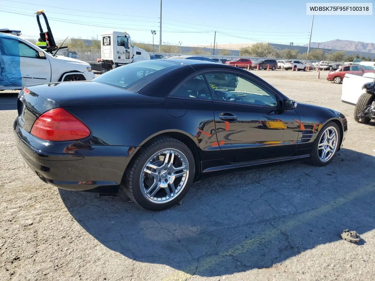 2005 Mercedes-Benz Sl 500 VIN: WDBSK75F95F100318 Lot: 50427245