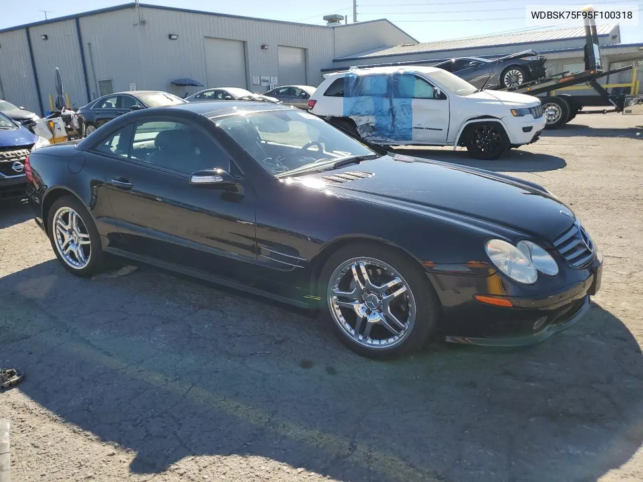 2005 Mercedes-Benz Sl 500 VIN: WDBSK75F95F100318 Lot: 50427245