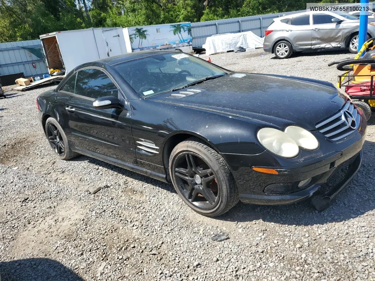 2005 Mercedes-Benz Sl 500 VIN: WDBSK75F65F100213 Lot: 52436935